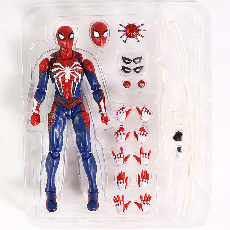 SHF Spider Man Upgrade Suit PS4 Game Edition Action Figure 15cm