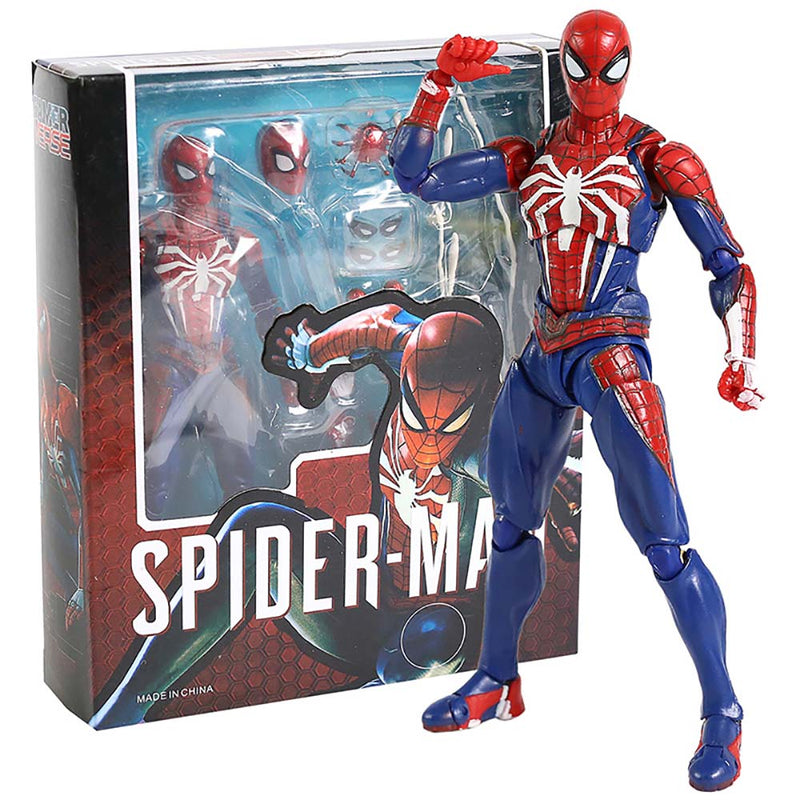 SHF Spider Man Upgrade Suit PS4 Game Edition Action Figure 15cm