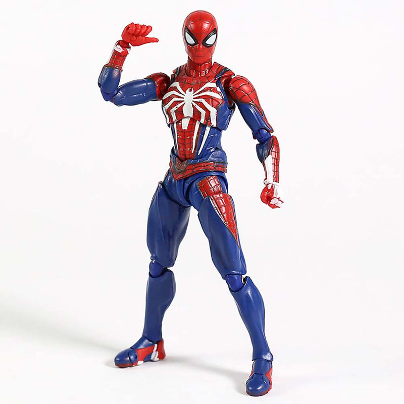 SHF Spider Man Upgrade Suit PS4 Game Edition Action Figure 15cm