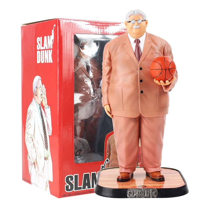 SLAM DUNK Basketball Coach Mitsuyoshi Anzai Action Figure Model Toy 21cm