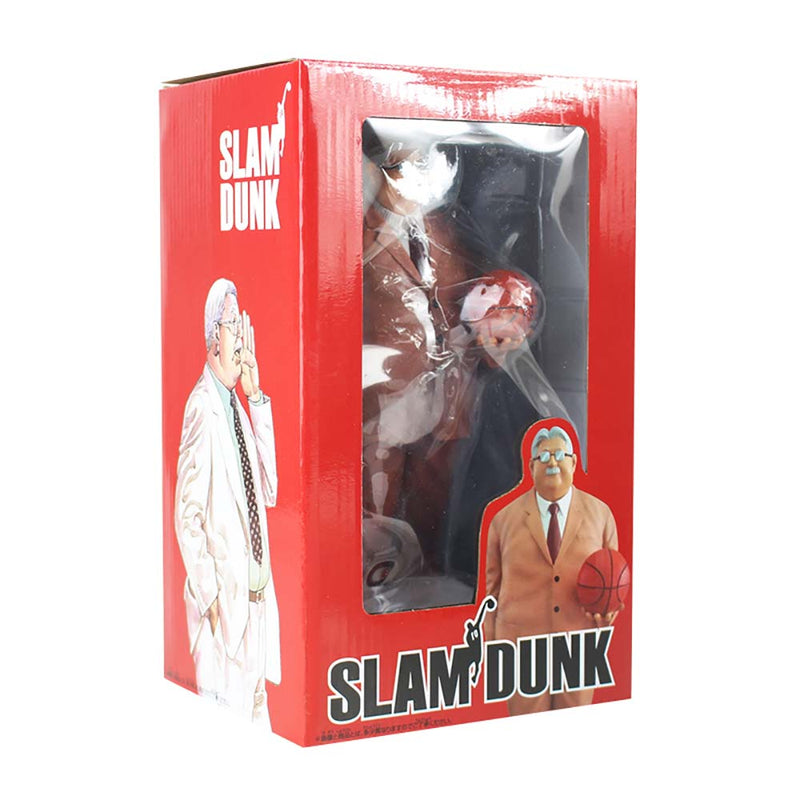 SLAM DUNK Basketball Coach Mitsuyoshi Anzai Action Figure Model Toy 21cm