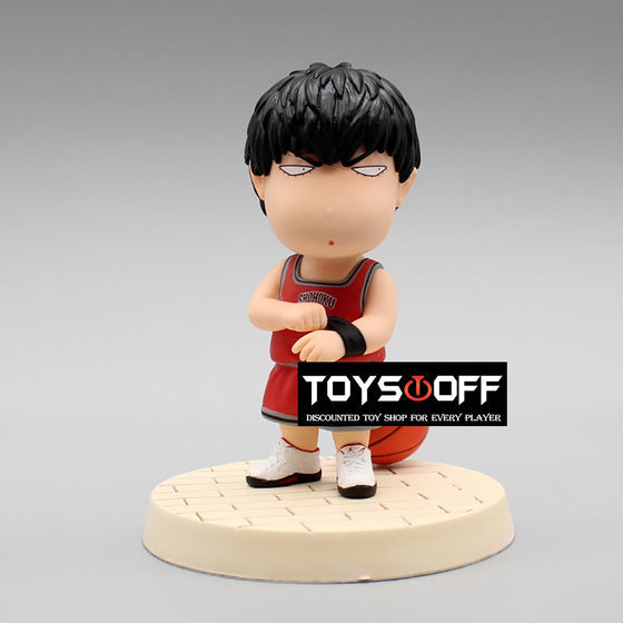 SLAM DUNK Hanamichi Sakuragi Kaede Rukawa Action Figure Model Toy 10cm