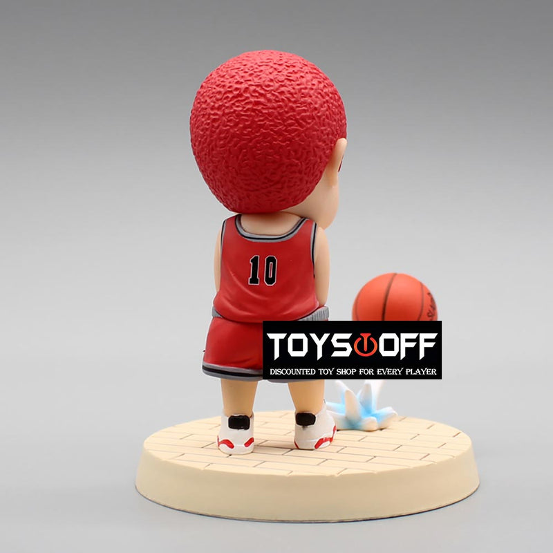 SLAM DUNK Hanamichi Sakuragi Kaede Rukawa Action Figure Model Toy 10cm