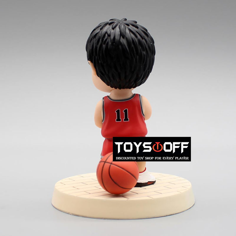 SLAM DUNK Hanamichi Sakuragi Kaede Rukawa Action Figure Model Toy 10cm