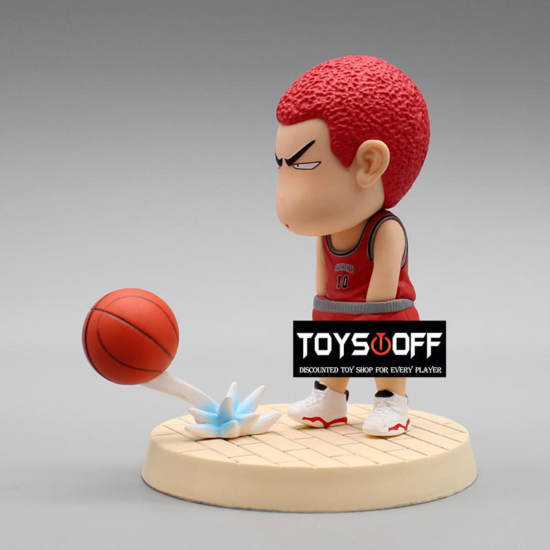 SLAM DUNK Hanamichi Sakuragi Kaede Rukawa Action Figure Model Toy 10cm