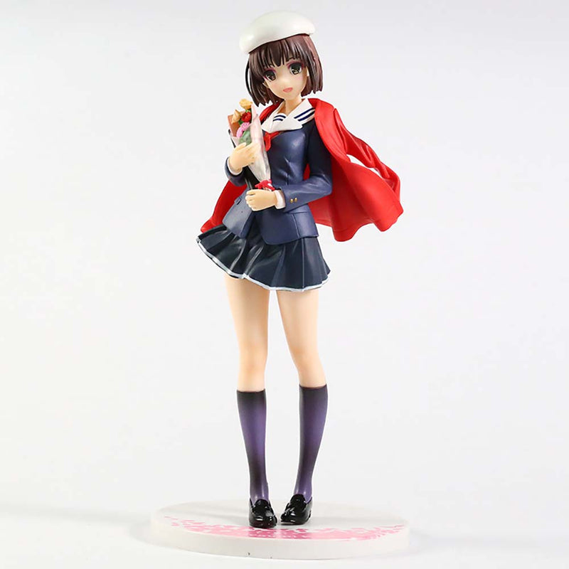 Saekano Fine Megumi Kato Action Figure Collectible Model Toy 24cm