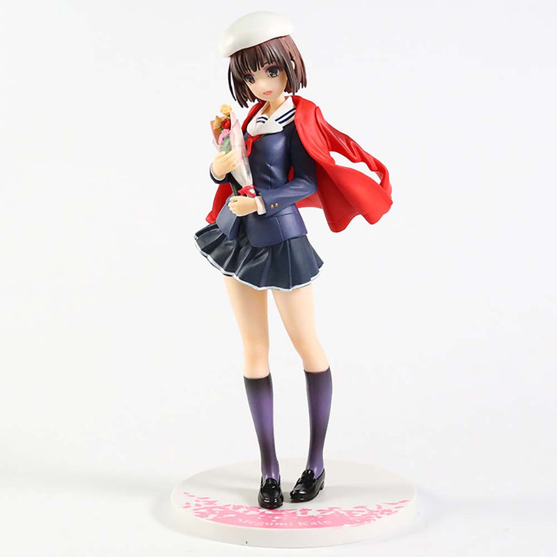 Saekano Fine Megumi Kato Action Figure Collectible Model Toy 24cm