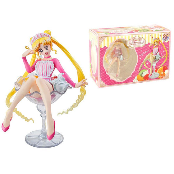 Sailor Moon 20th Anniversary Wine Glass Ice Cream Ver Action Figure 12cm