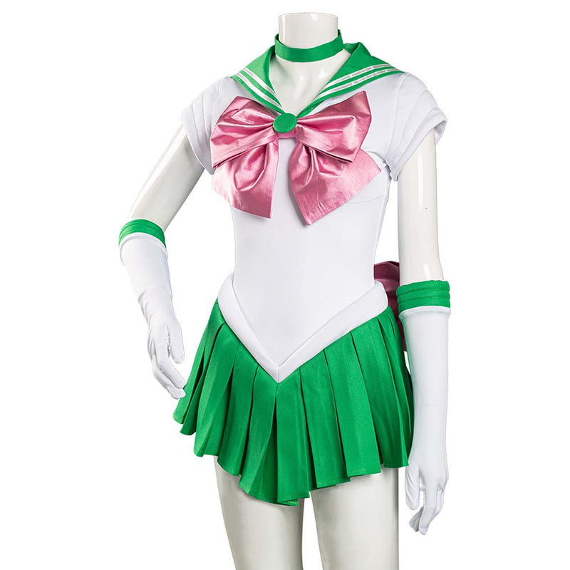 Sailor Moon Kino Makoto Cosplay Costume Uniform Dress Suit