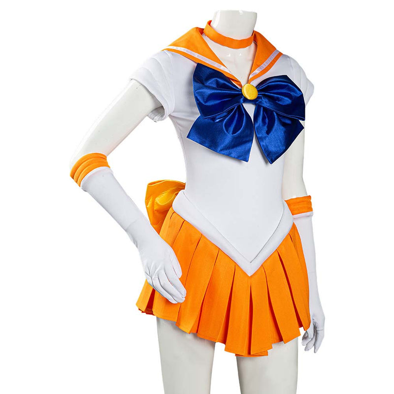 Sailor Moon Minako Aino Cosplay Costume Uniform Dress Suit