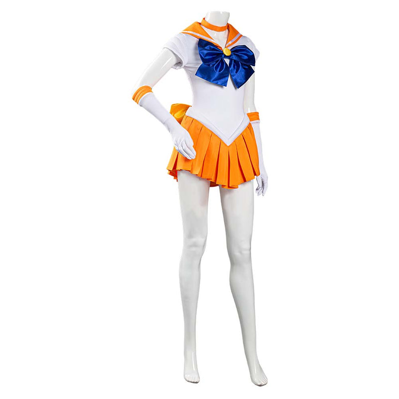 Sailor Moon Minako Aino Cosplay Costume Uniform Dress Suit