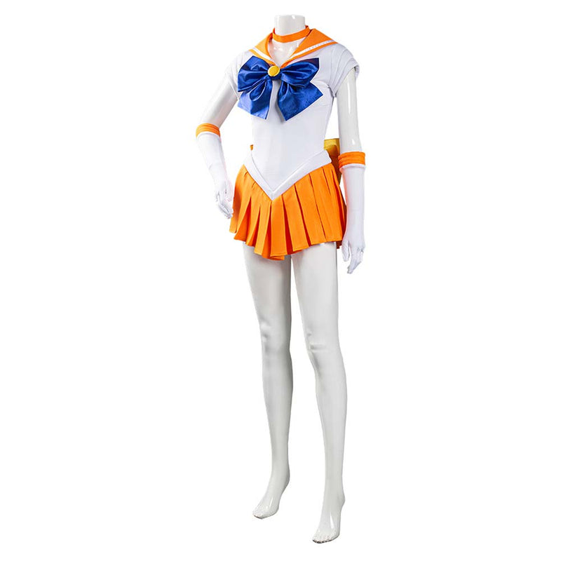 Sailor Moon Minako Aino Cosplay Costume Uniform Dress Suit