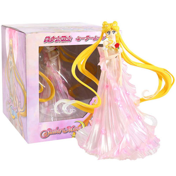 Sailor Moon Tsukino Usagi Queen Serenity Ver Action Figure Toy 25cm