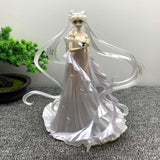 Sailor Moon Usagi Wedding Dress Figurines Girls Model 25CM - Toysoff.com