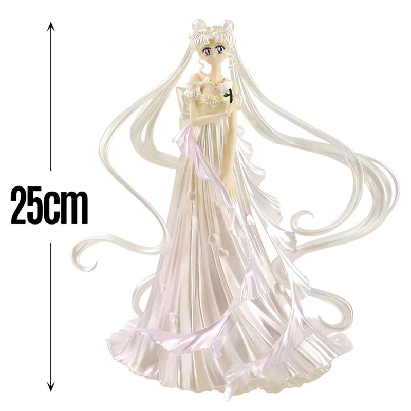 Sailor Moon Usagi Wedding Dress Figurines Girls Model 25CM - Toysoff.com