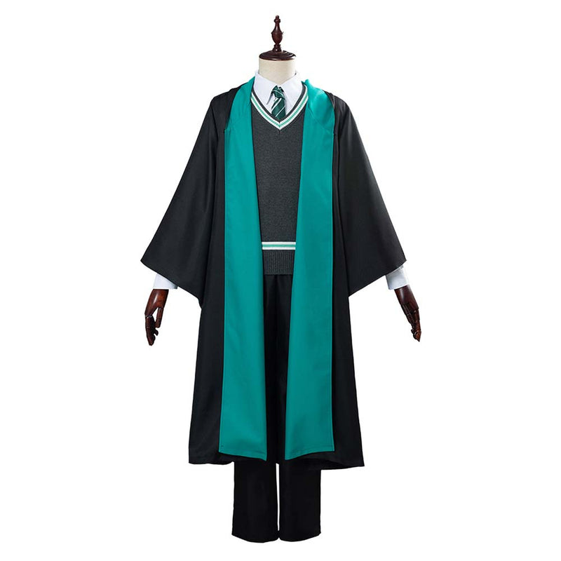 Salazar Slytherin School Uniform Robe Cloak Outfits Halloween Cosplay Costume