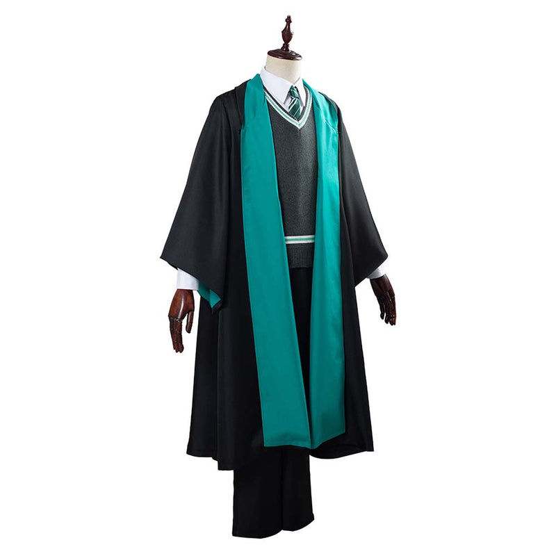 Salazar Slytherin School Uniform Robe Cloak Outfits Halloween Cosplay Costume