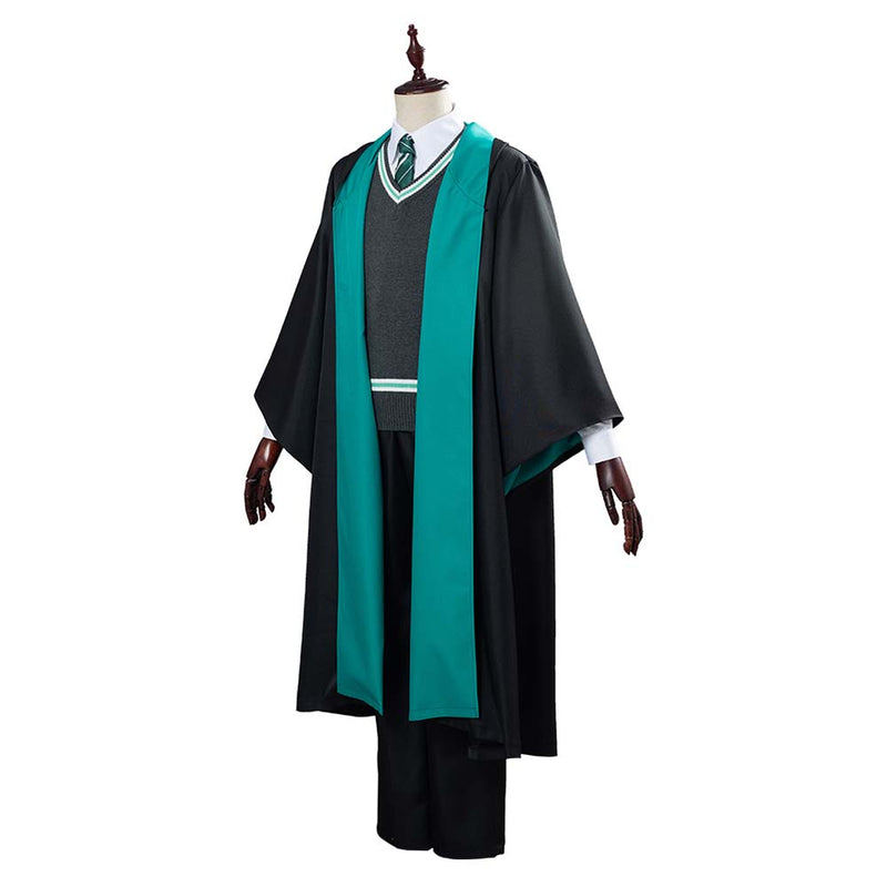 Salazar Slytherin School Uniform Robe Cloak Outfits Halloween Cosplay Costume