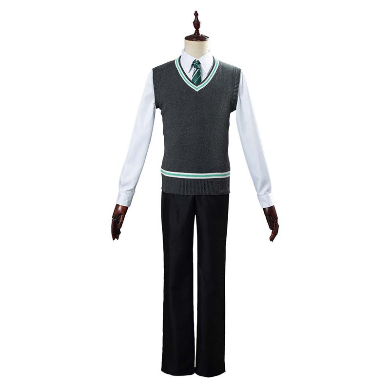 Salazar Slytherin School Uniform Robe Cloak Outfits Halloween Cosplay Costume