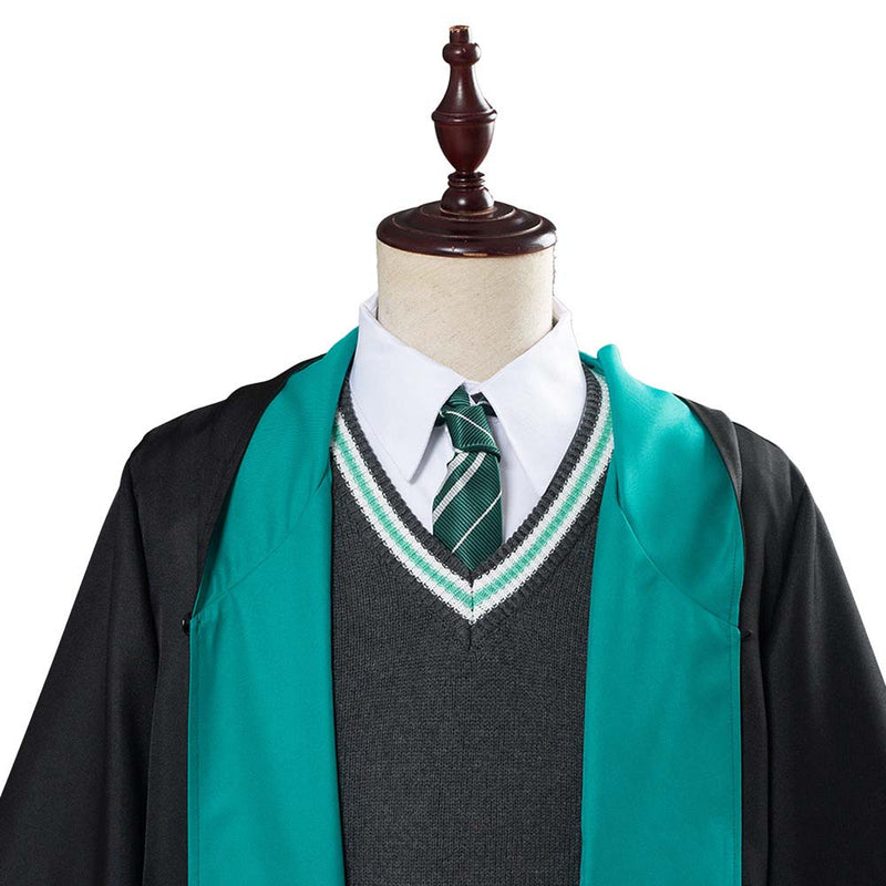 Salazar Slytherin School Uniform Robe Cloak Outfits Halloween Cosplay Costume