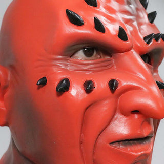 Satan Fallen Angel Devil Abadon Mask Horror Helmet Cosplay Prop
