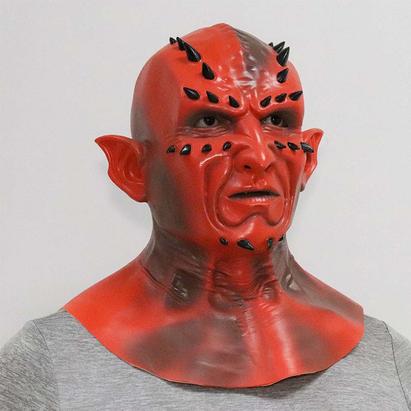 Satan Fallen Angel Devil Abadon Mask Horror Helmet Cosplay Prop