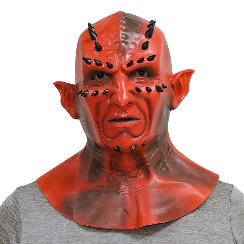 Satan Fallen Angel Devil Abadon Mask Horror Helmet Cosplay Prop