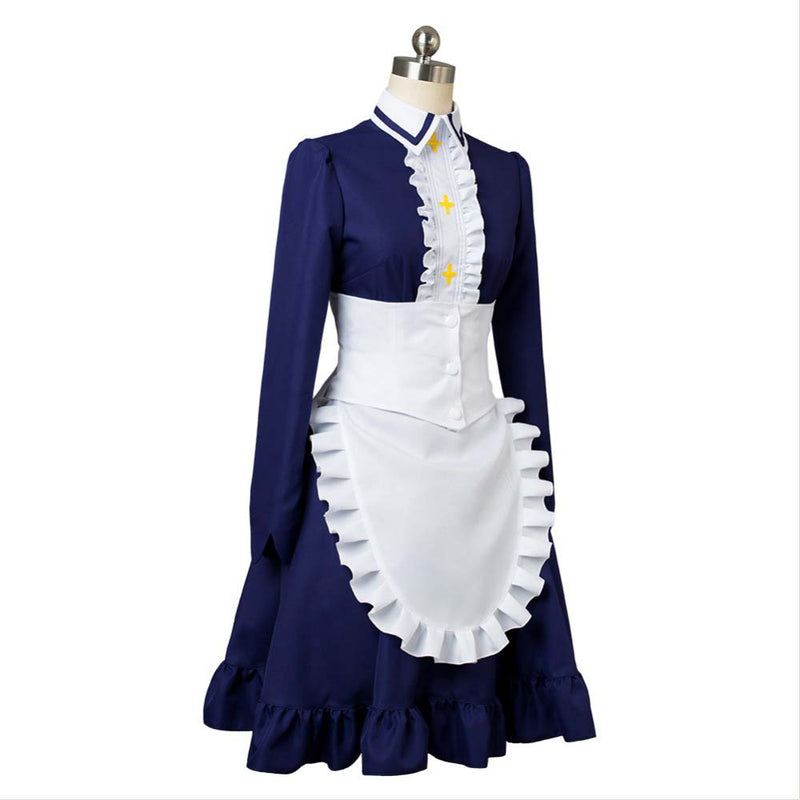 Seven Deadly Sins Elizabeth Liones Cosplay Costume Uniform Maid Dress