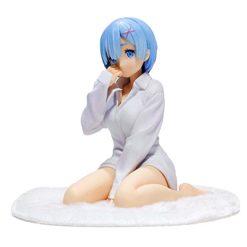 Sex Rem White Shirt Ver Action Figure Collection Model Toy 14cm