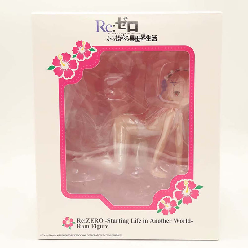 Sexy Girl Rem Ram Emilia Action Figure Model Toy 12cm