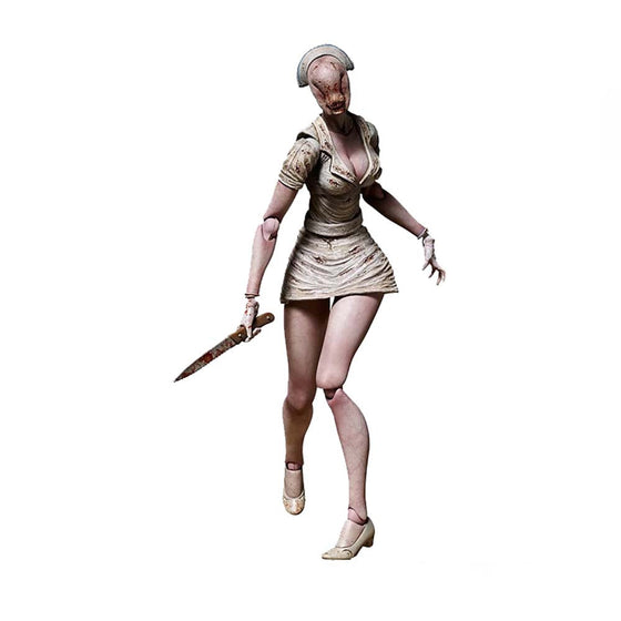 Silent Hill 2 Bubble Head Nurse Action Figure Model Toy 15cm