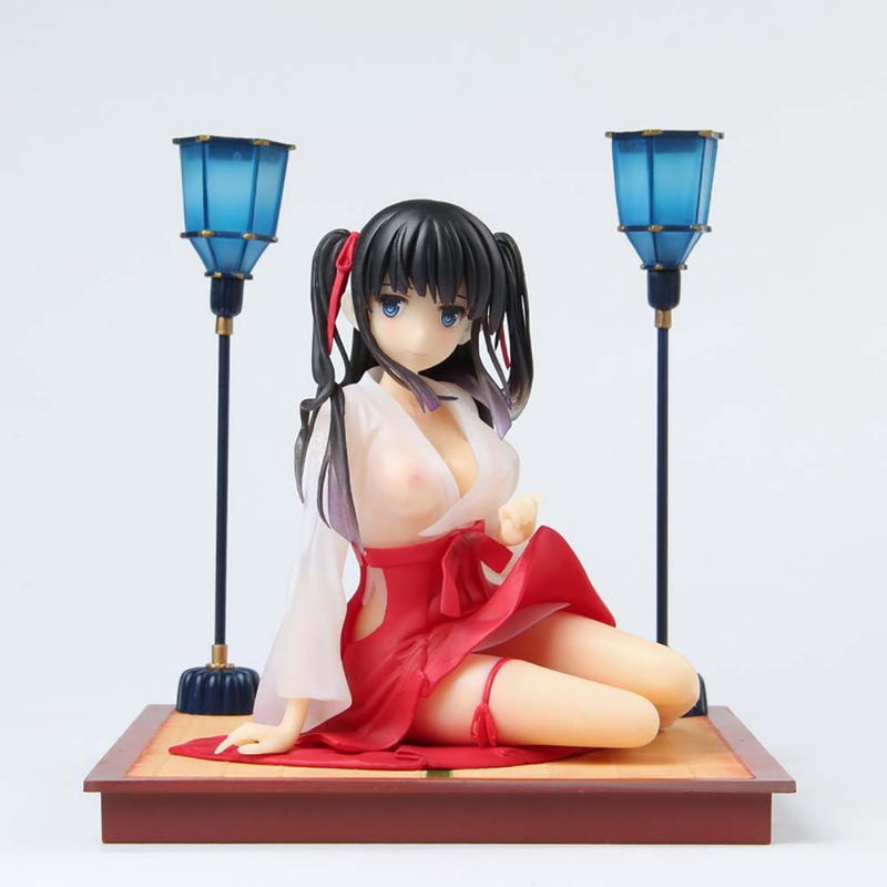 Skytube Kimono Sitting Misaki Kurehito Action Figure Model Toy 17cm