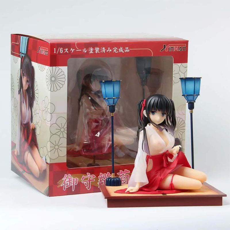 Skytube Kimono Sitting Misaki Kurehito Action Figure Model Toy 17cm