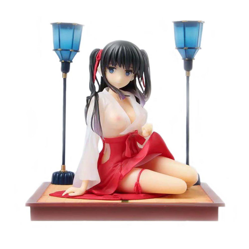 Skytube Kimono Sitting Misaki Kurehito Action Figure Model Toy 17cm