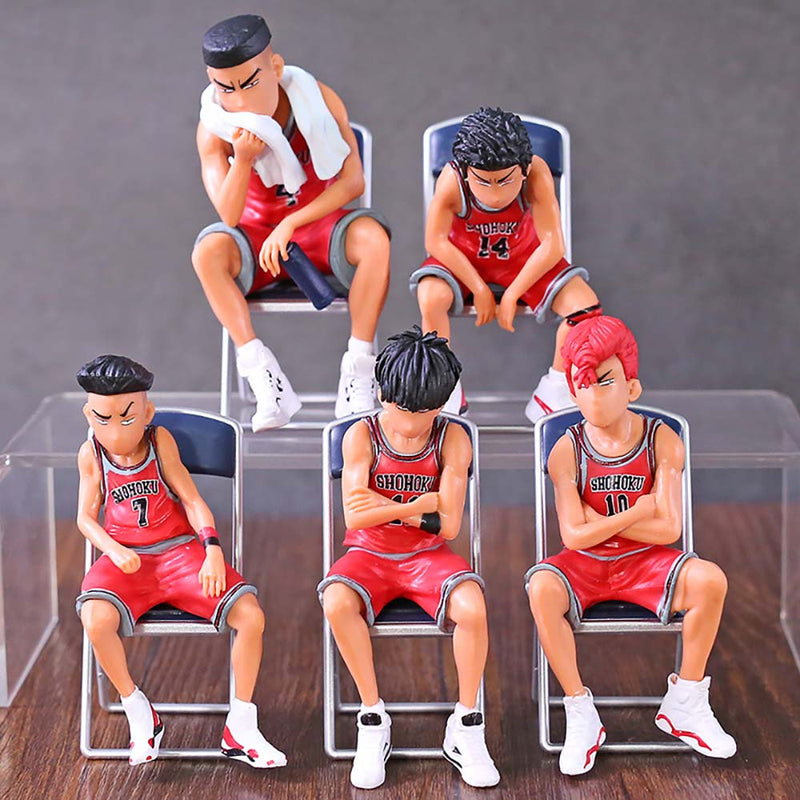 Slam Dunk Action Figure Collectible Model Toy 5pcs