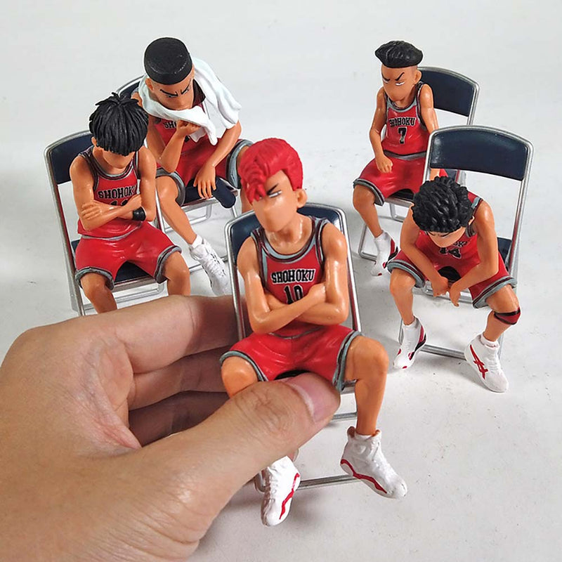 Slam Dunk Action Figure Collectible Model Toy 5pcs