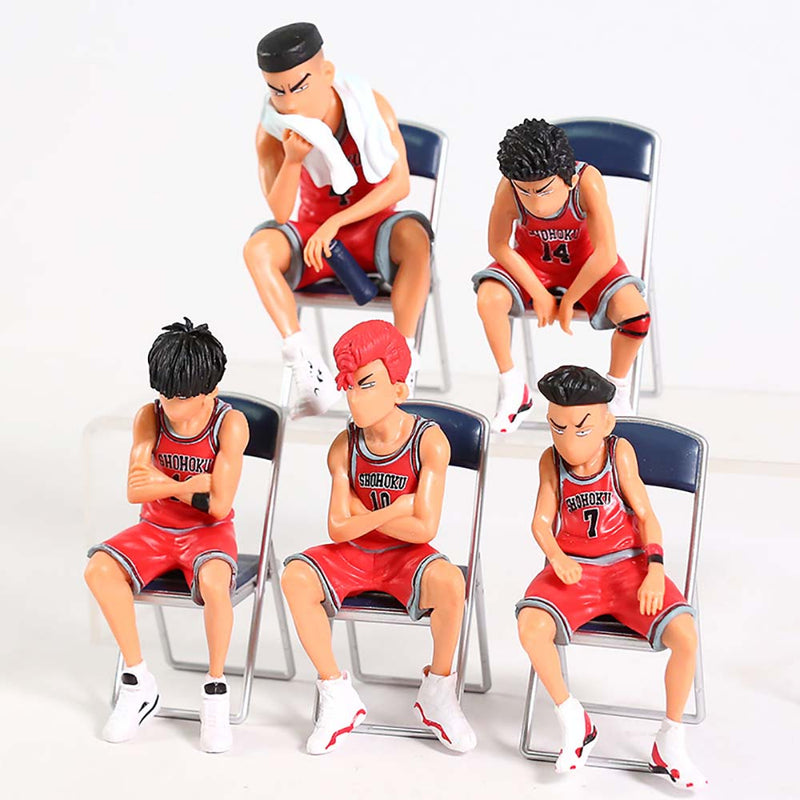 Slam Dunk Action Figure Collectible Model Toy 5pcs