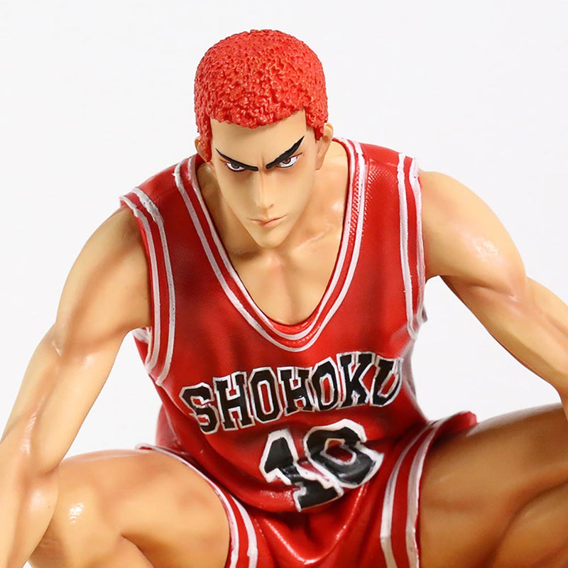 Slam Dunk Sakuragi Hanamichi Action Figure Model Toy 19cm