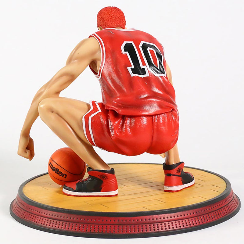 Slam Dunk Sakuragi Hanamichi Action Figure Model Toy 19cm