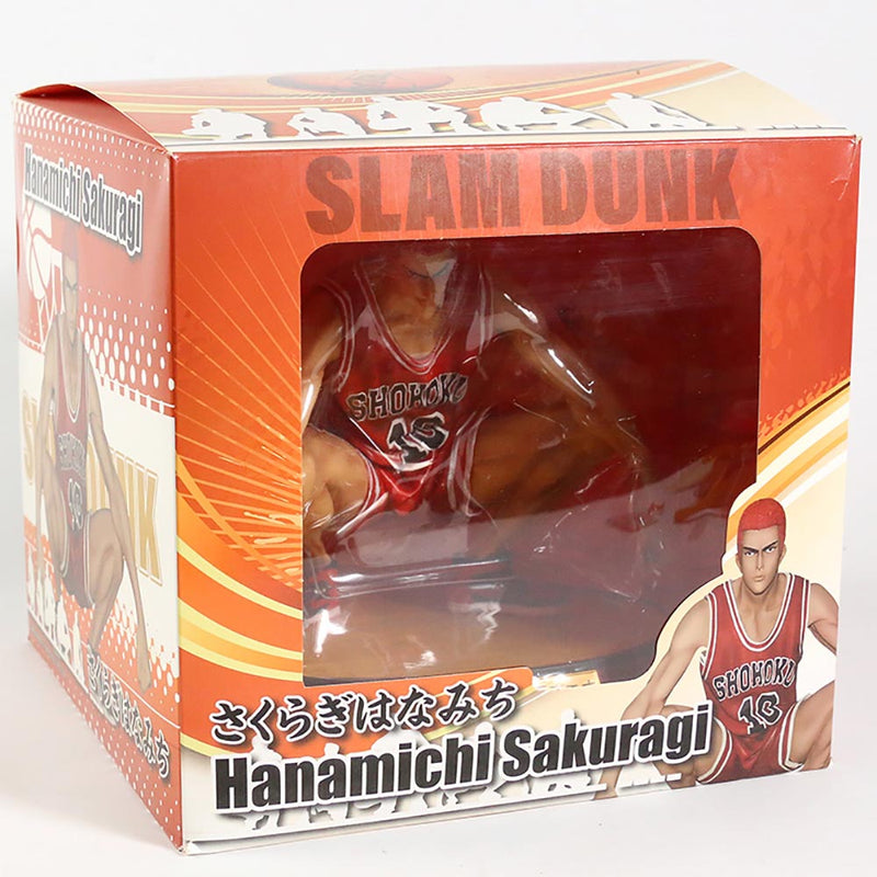 Slam Dunk Sakuragi Hanamichi Action Figure Model Toy 19cm