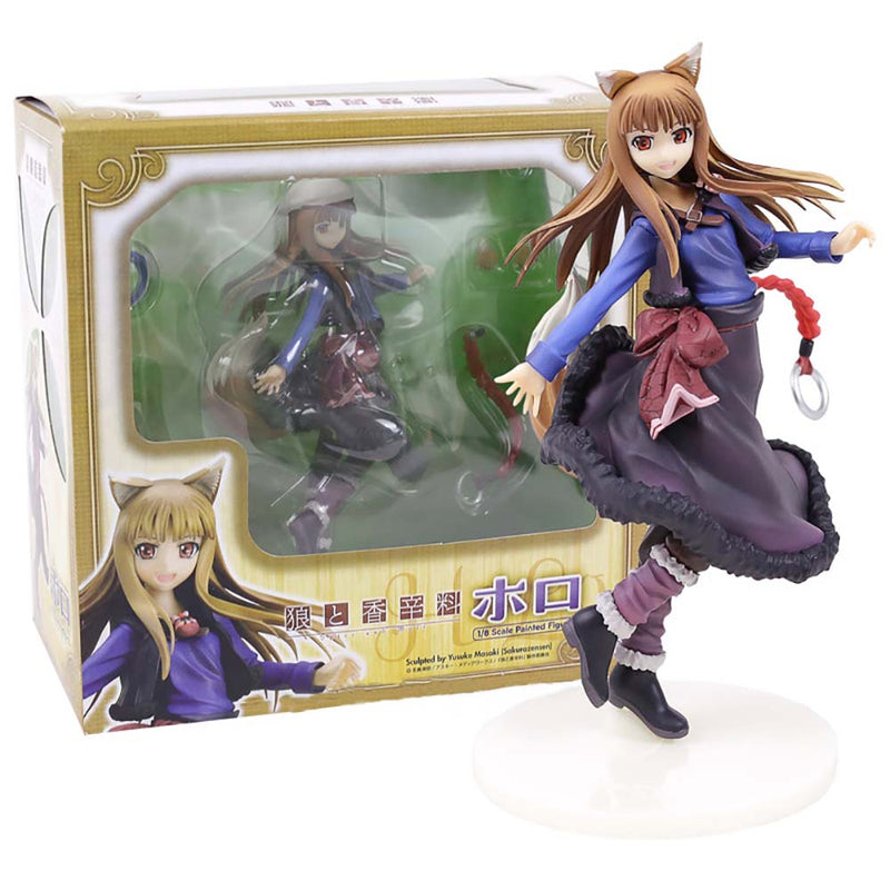 Spice and Wolf Holo Action Figure Girl Model Collectible Toy 20cm