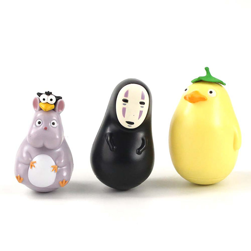 Spirited Away No Face Man Boh Baby Rat Chicken Action Figure 8cm