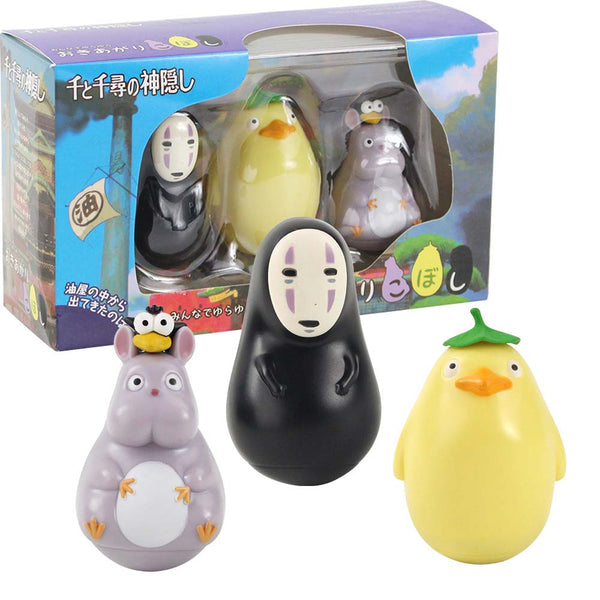 Spirited Away No Face Man Boh Baby Rat Chicken Action Figure 8cm