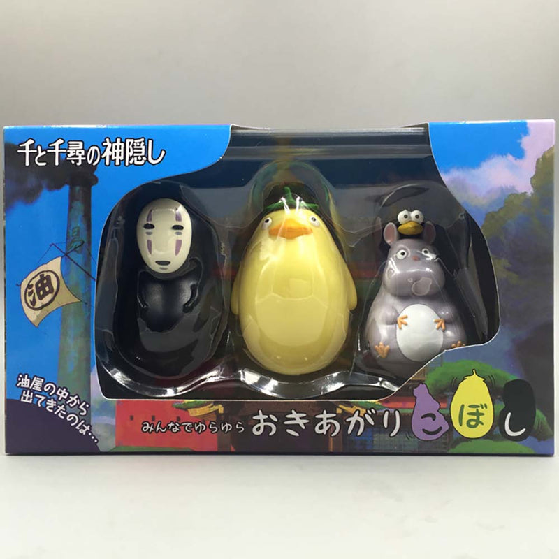 Spirited Away No Face Man Boh Baby Rat Chicken Action Figure 8cm