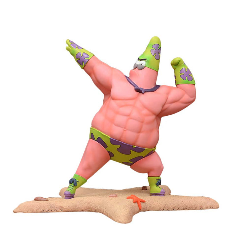 SpongeBob Patrick Star Action Figure Collectible Model Toy 19.5cm