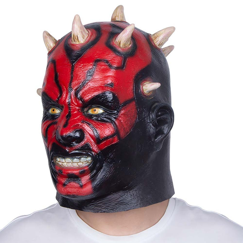 Star Wars Darth Maul Mask Halloween Full Head Cosplay Prop