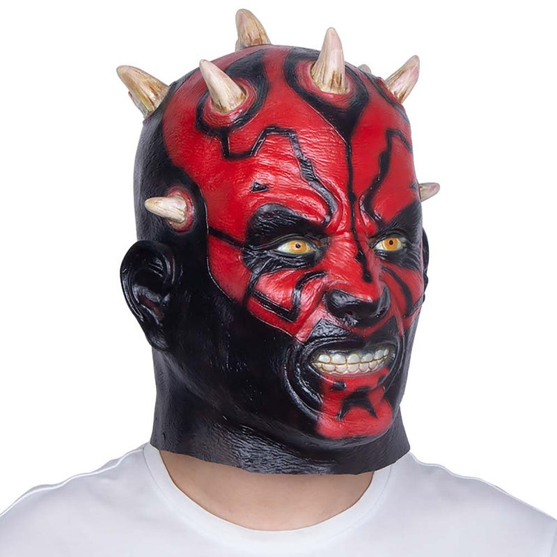 Star Wars Darth Maul Mask Halloween Full Head Cosplay Prop