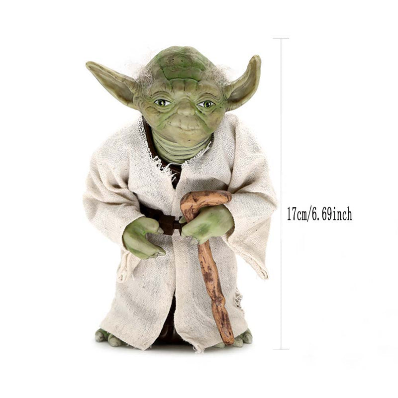 Star Wars Yoda Action Figure Model Toy 17cm