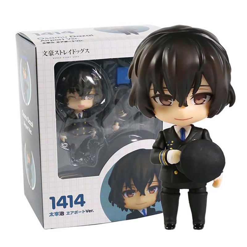 Stray Dogs Dazai Osamu 1414 Action Figure Collectible Model Toy 10cm