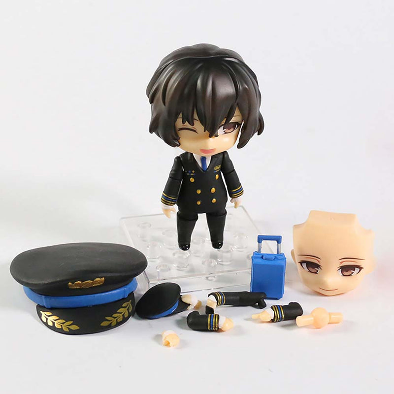 Stray Dogs Dazai Osamu 1414 Action Figure Collectible Model Toy 10cm